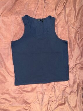 ASOS Navy Men's Tank Top